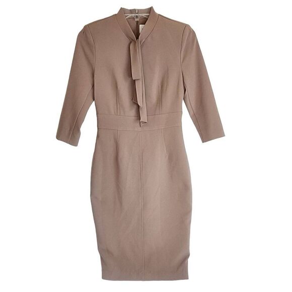 NYMPH Women's Classic Tie Neck Bodycon Dress Size S - Picture 1 of 10